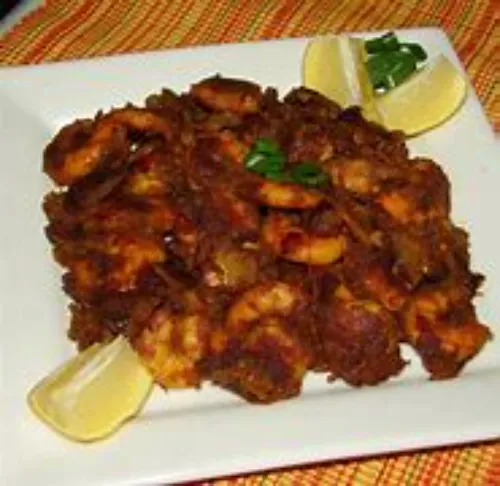 Prawns Onion Fry